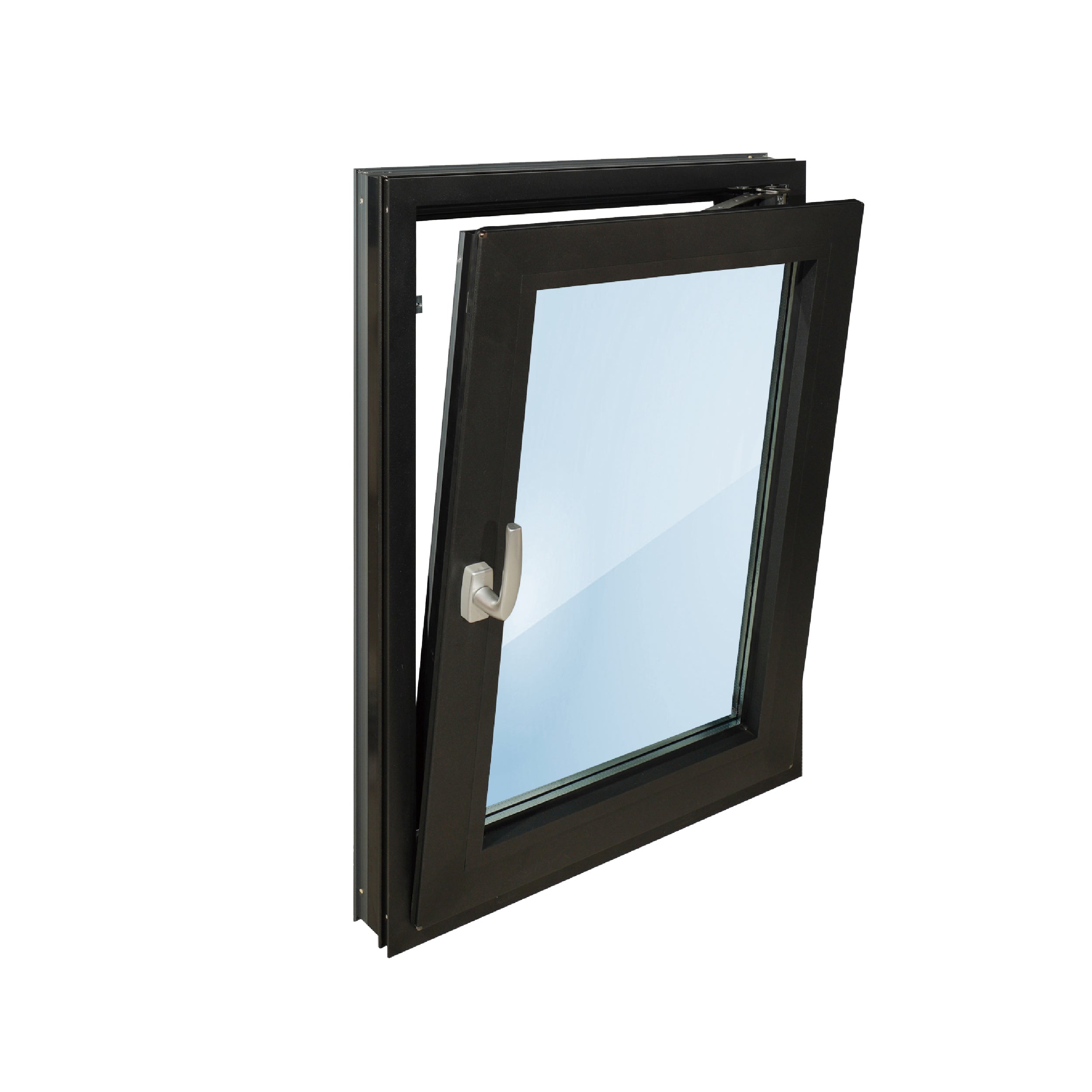 Heavy-duty tilt and turn window unit
